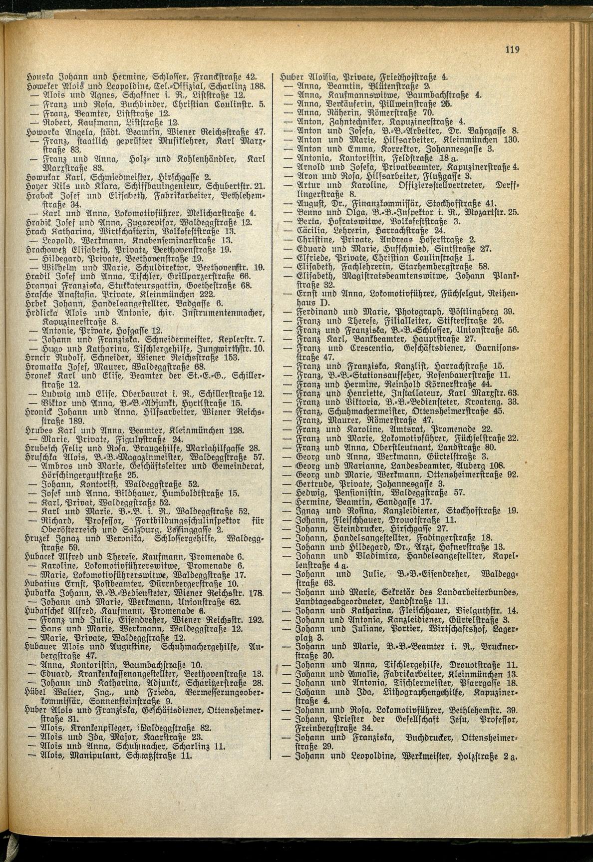 Amtliches Linzer Adreßbuch 1929 - Seite 141