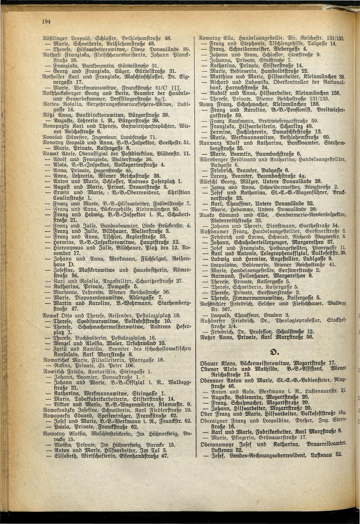 Amtliches Linzer Adreßbuch 1929 - Seite 218