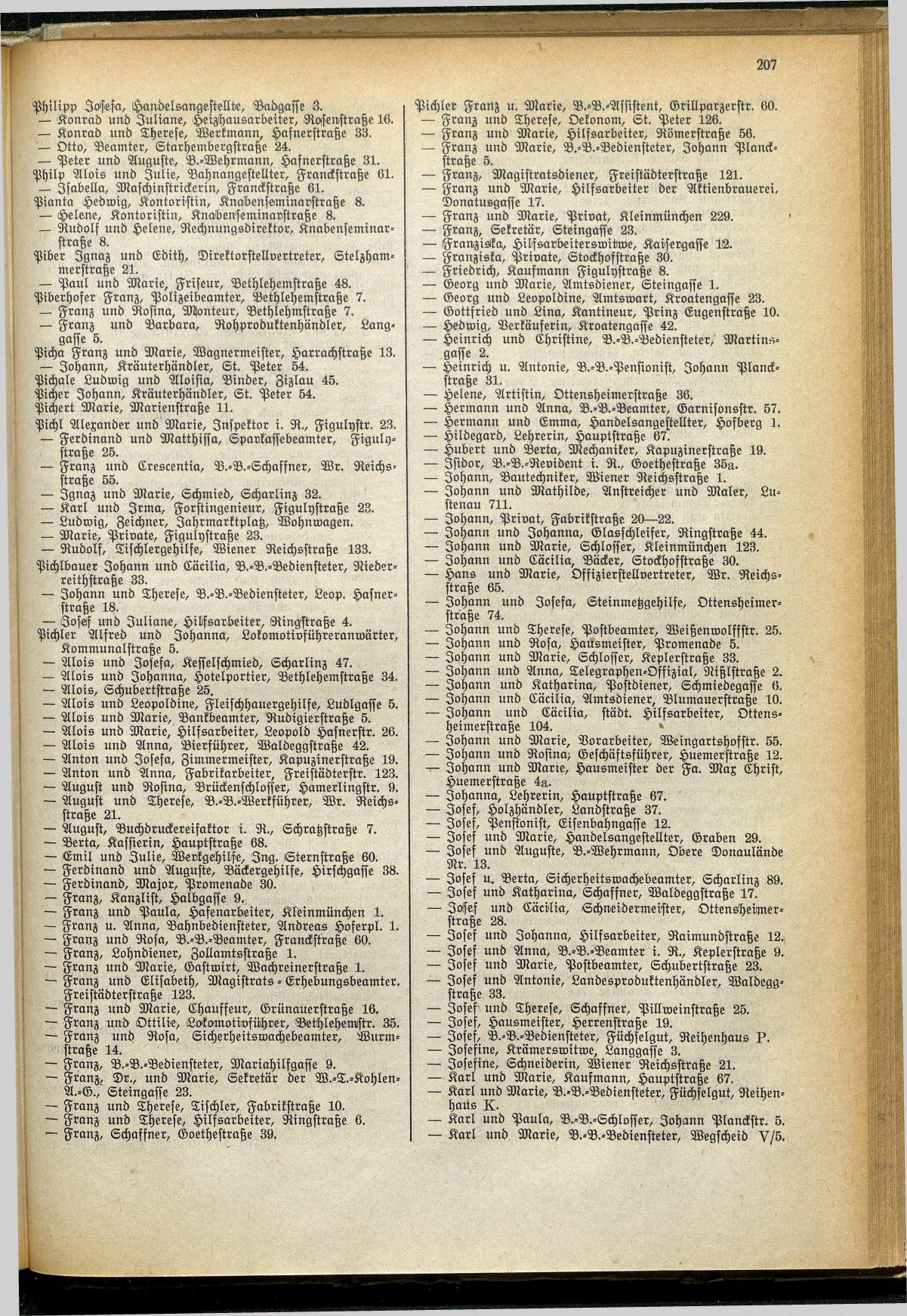 Amtliches Linzer Adreßbuch 1929 - Seite 231