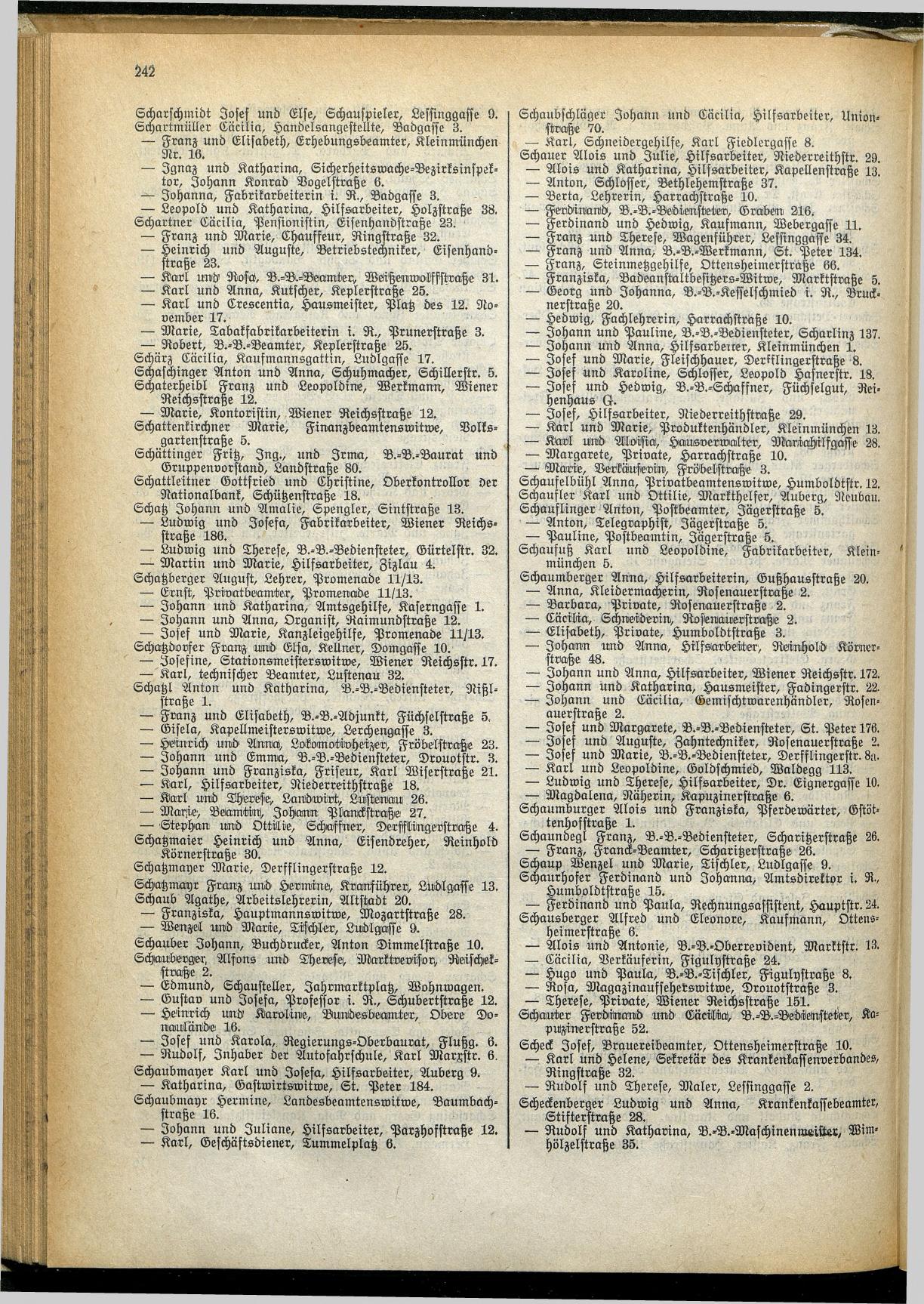 Amtliches Linzer Adreßbuch 1929 - Seite 266