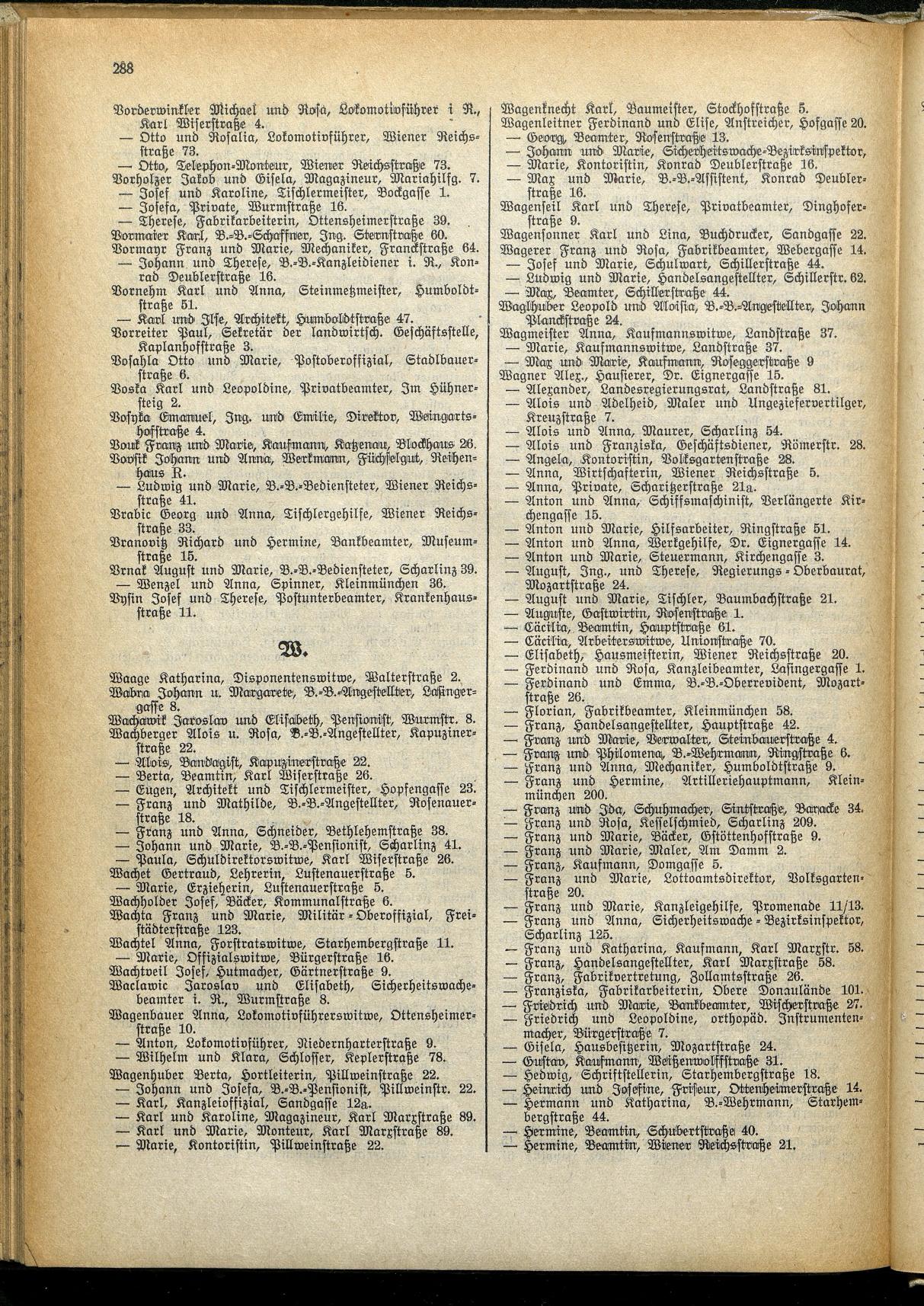 Amtliches Linzer Adreßbuch 1929 - Seite 312