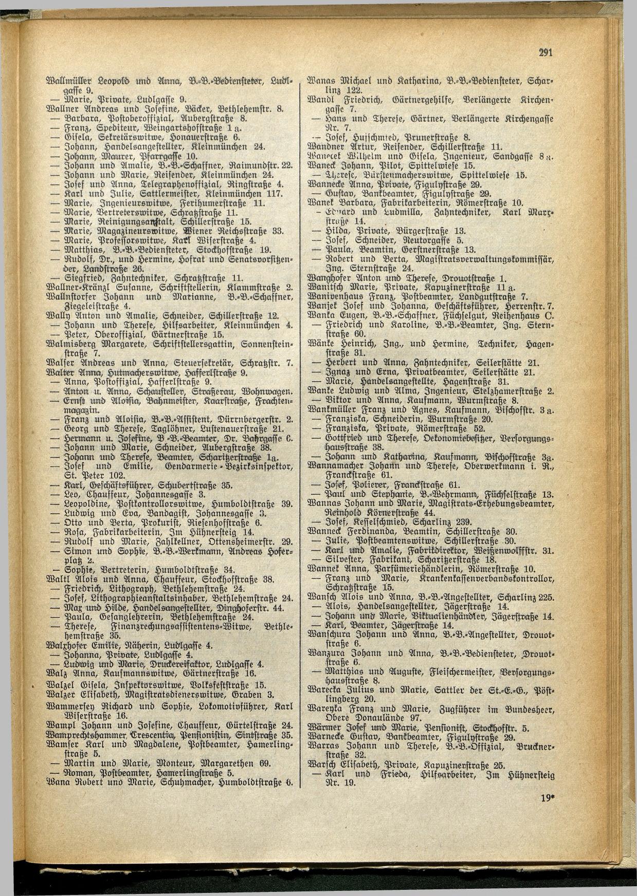 Amtliches Linzer Adreßbuch 1929 - Seite 315