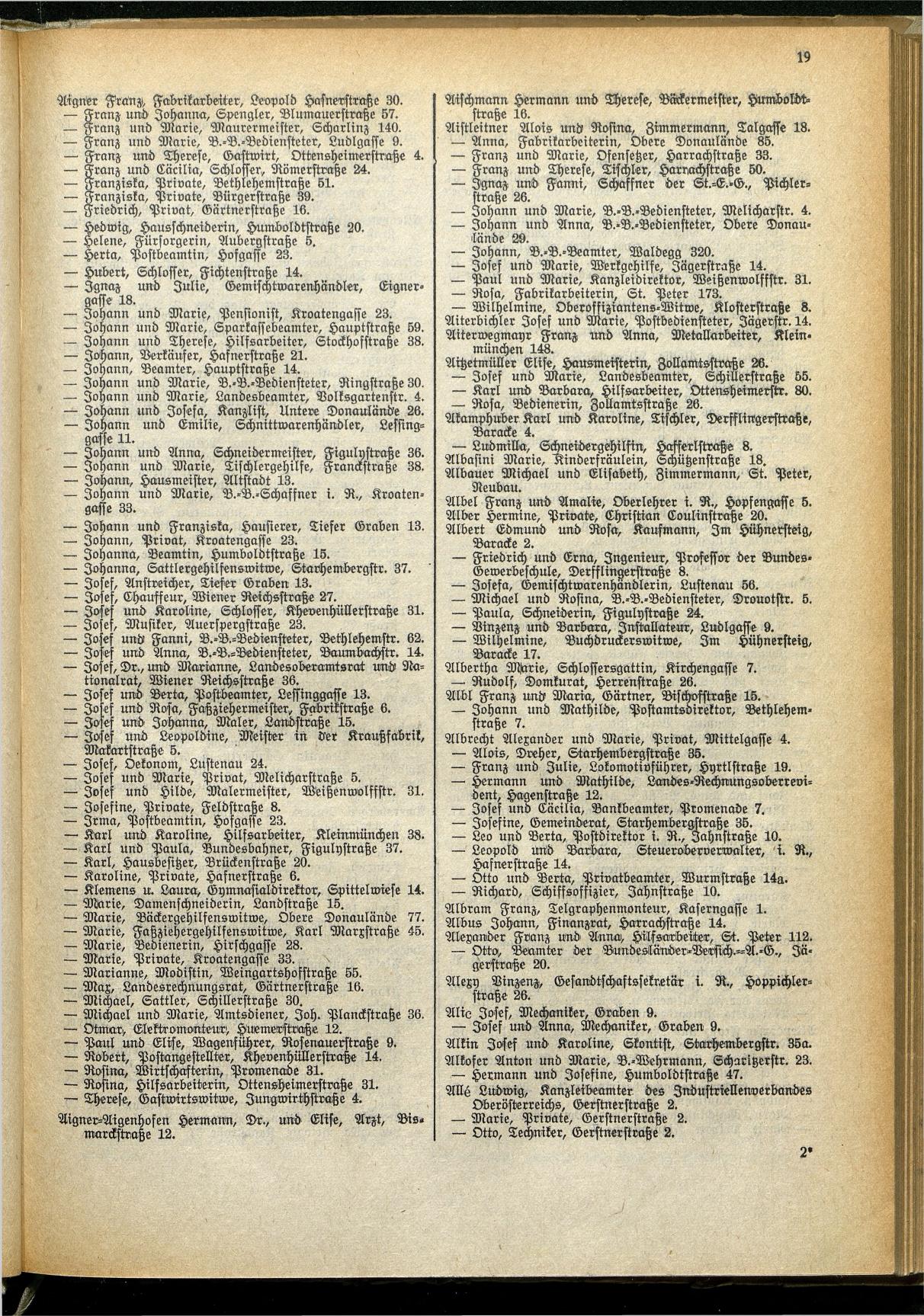 Amtliches Linzer Adreßbuch 1929 - Seite 41