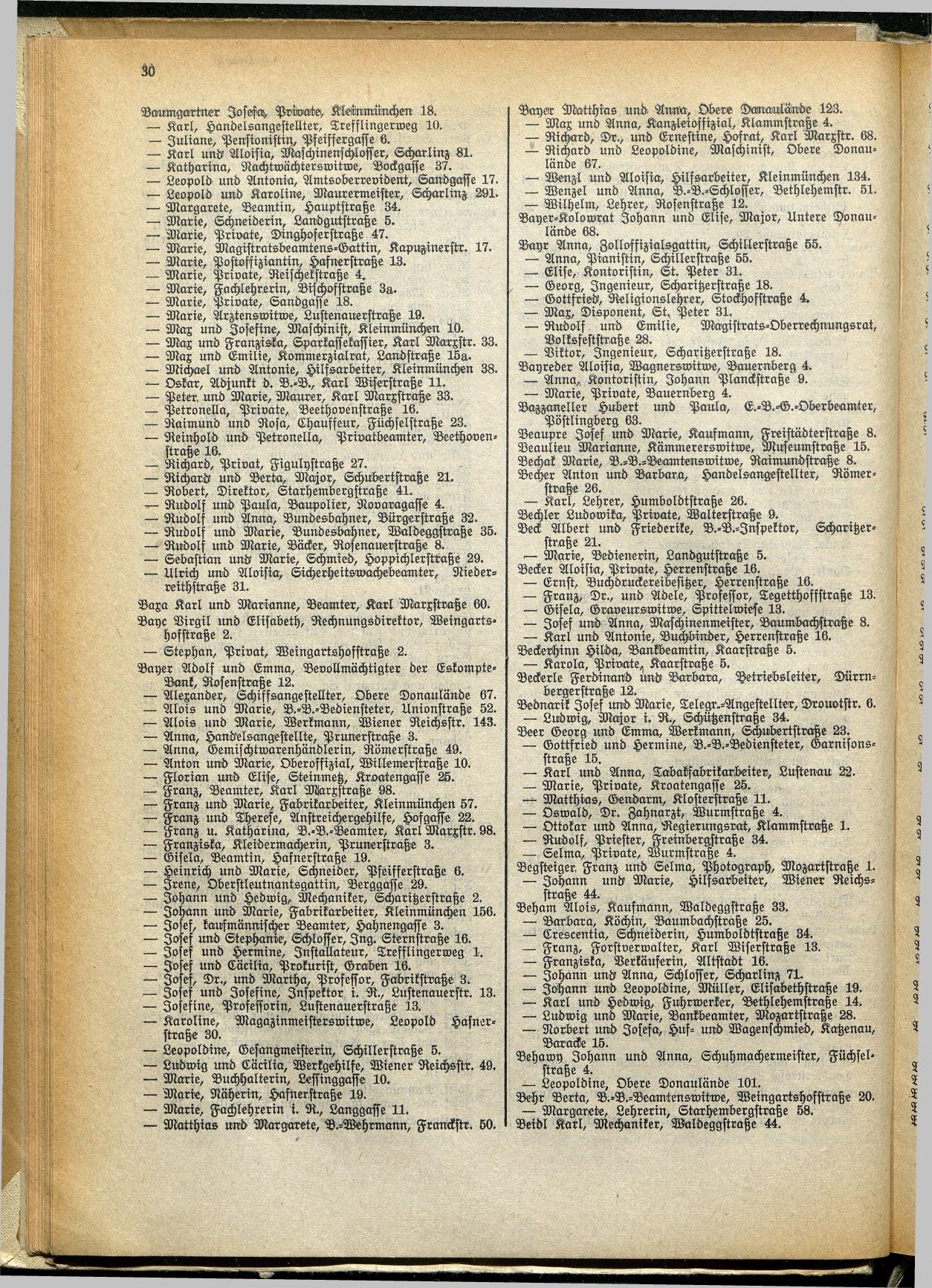 Amtliches Linzer Adreßbuch 1929 - Seite 52
