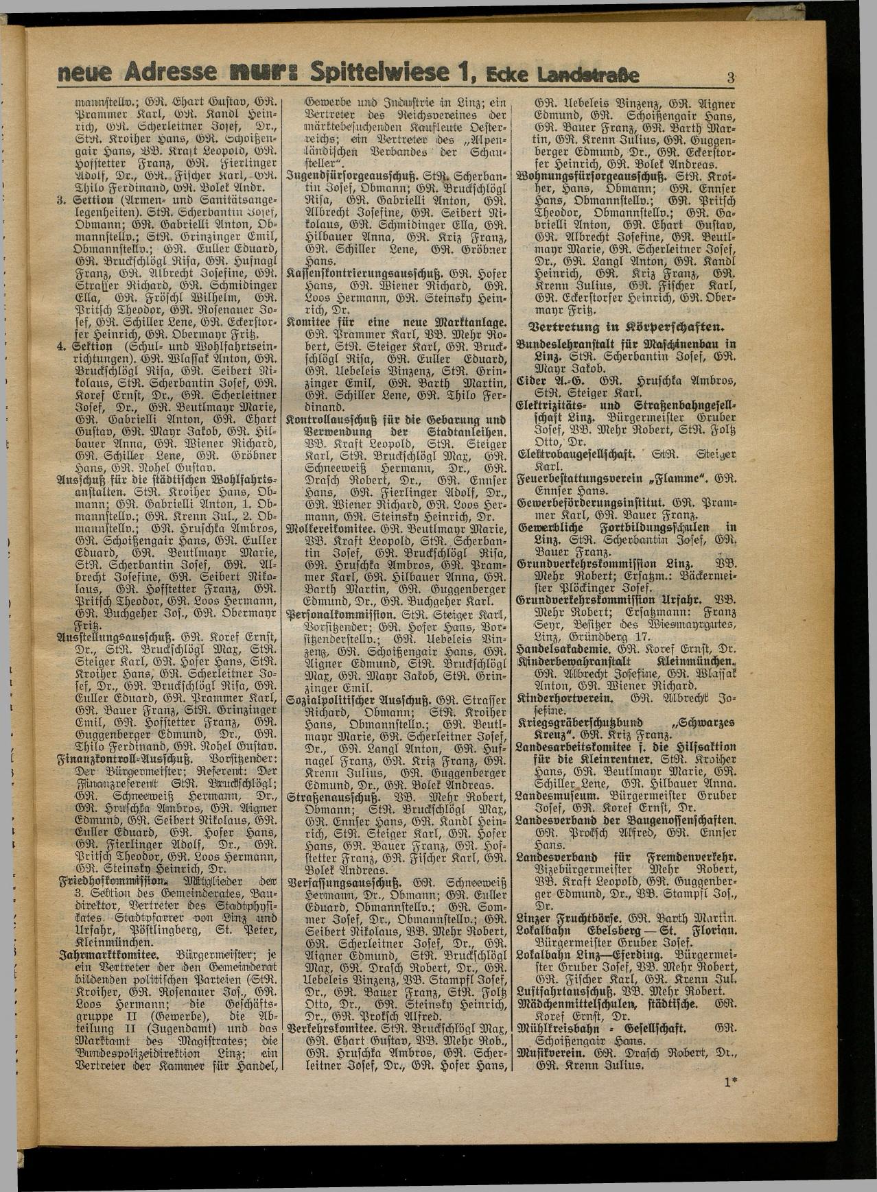 Amtliches Linzer Adreßbuch 1932 - Seite 13