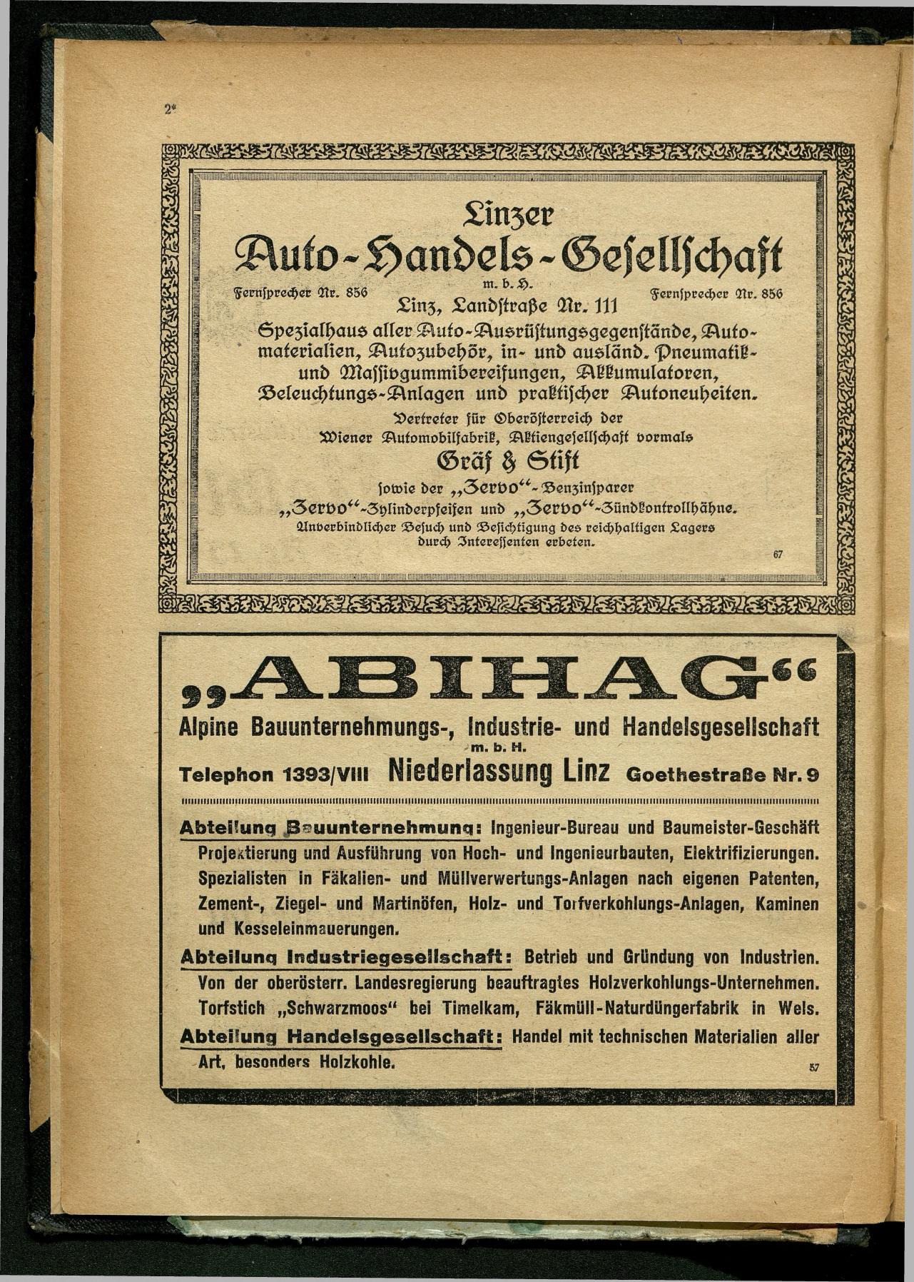 Linzer Adreßbuch 1921 - Seite 4
