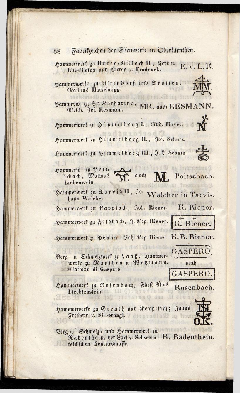 Grosses Adressbuch der Kaufleute. No. 11. Tyrol, Steyermark, Illyrien, Dalmatien und Triest 1844 - Seite 74