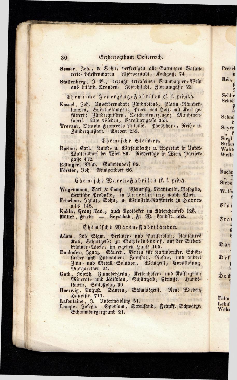 Grosses Adressbuch der Kaufleute. No. 13. Oesterreich ober u. unter der Enns 1844 - Seite 34