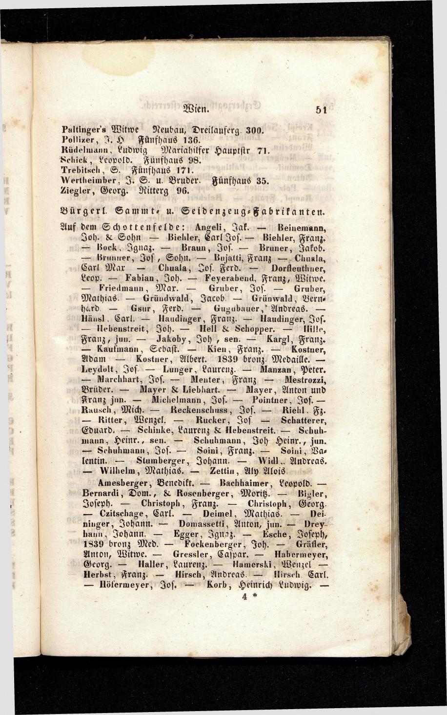 Grosses Adressbuch der Kaufleute. No. 13. Oesterreich ober u. unter der Enns 1844 - Seite 55