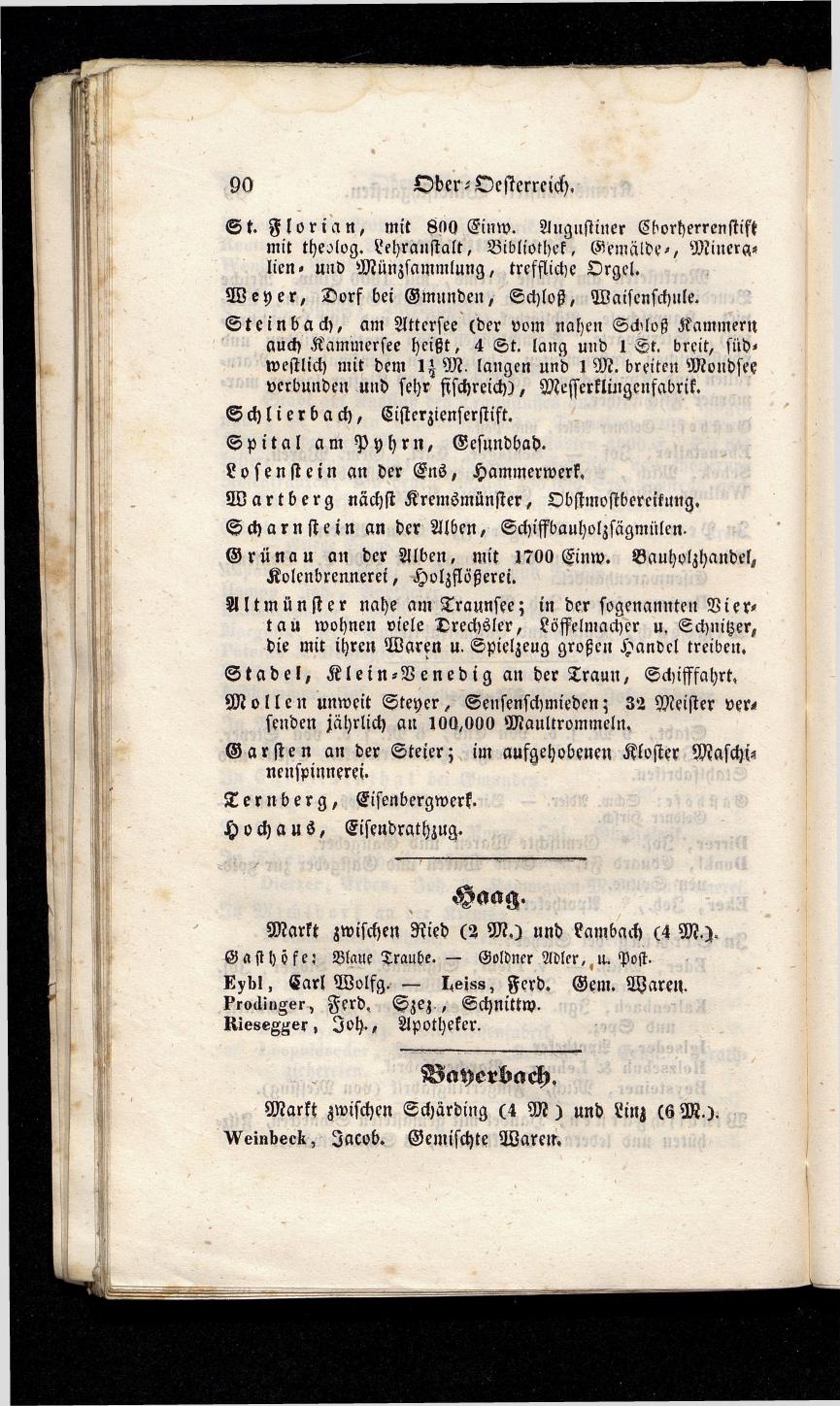 Grosses Adressbuch der Kaufleute. No. 13. Oesterreich ober u. unter der Enns 1844 - Seite 94