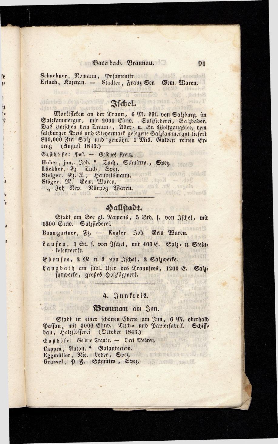 Grosses Adressbuch der Kaufleute. No. 13. Oesterreich ober u. unter der Enns 1844 - Seite 95