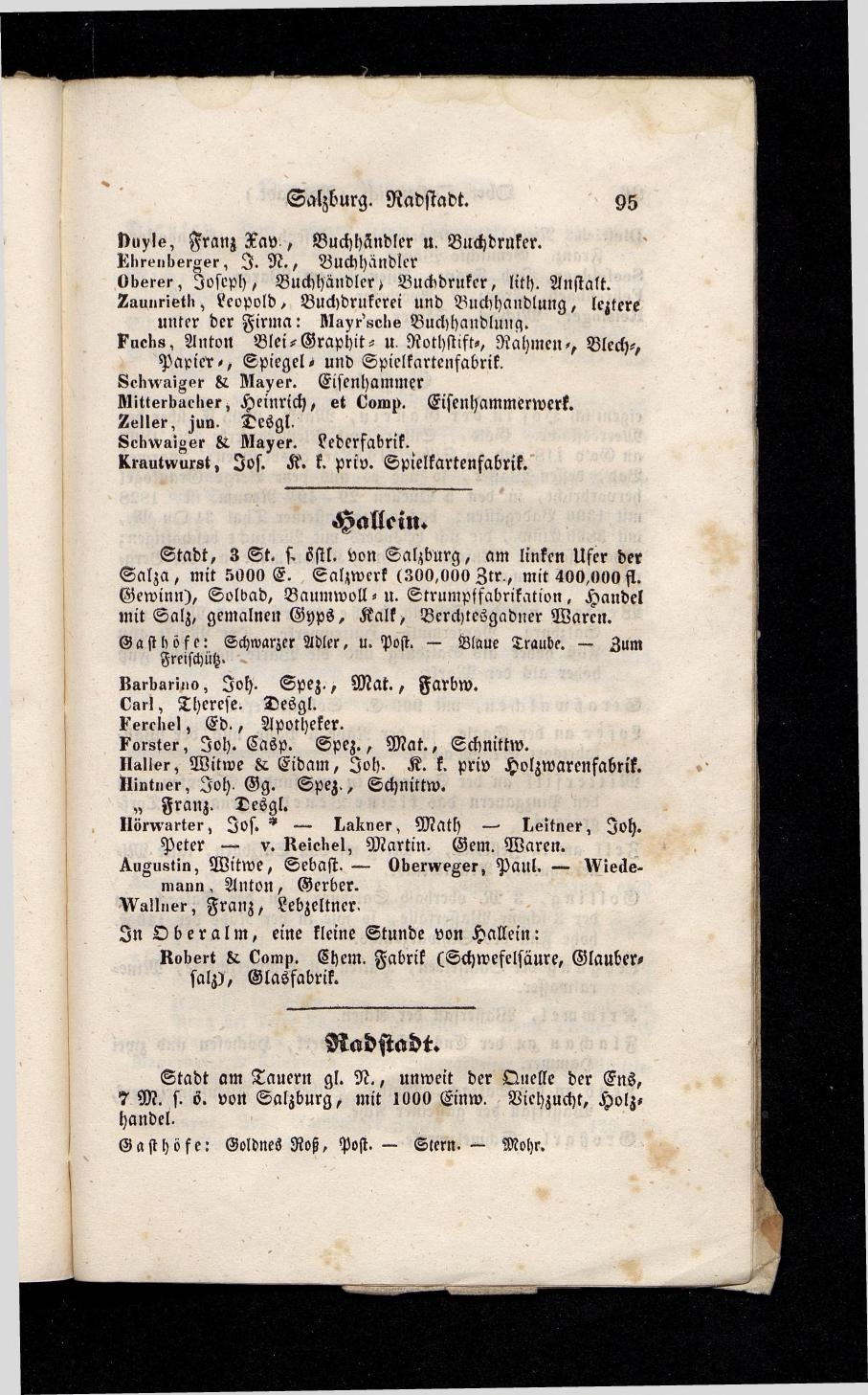 Grosses Adressbuch der Kaufleute. No. 13. Oesterreich ober u. unter der Enns 1844 - Seite 99