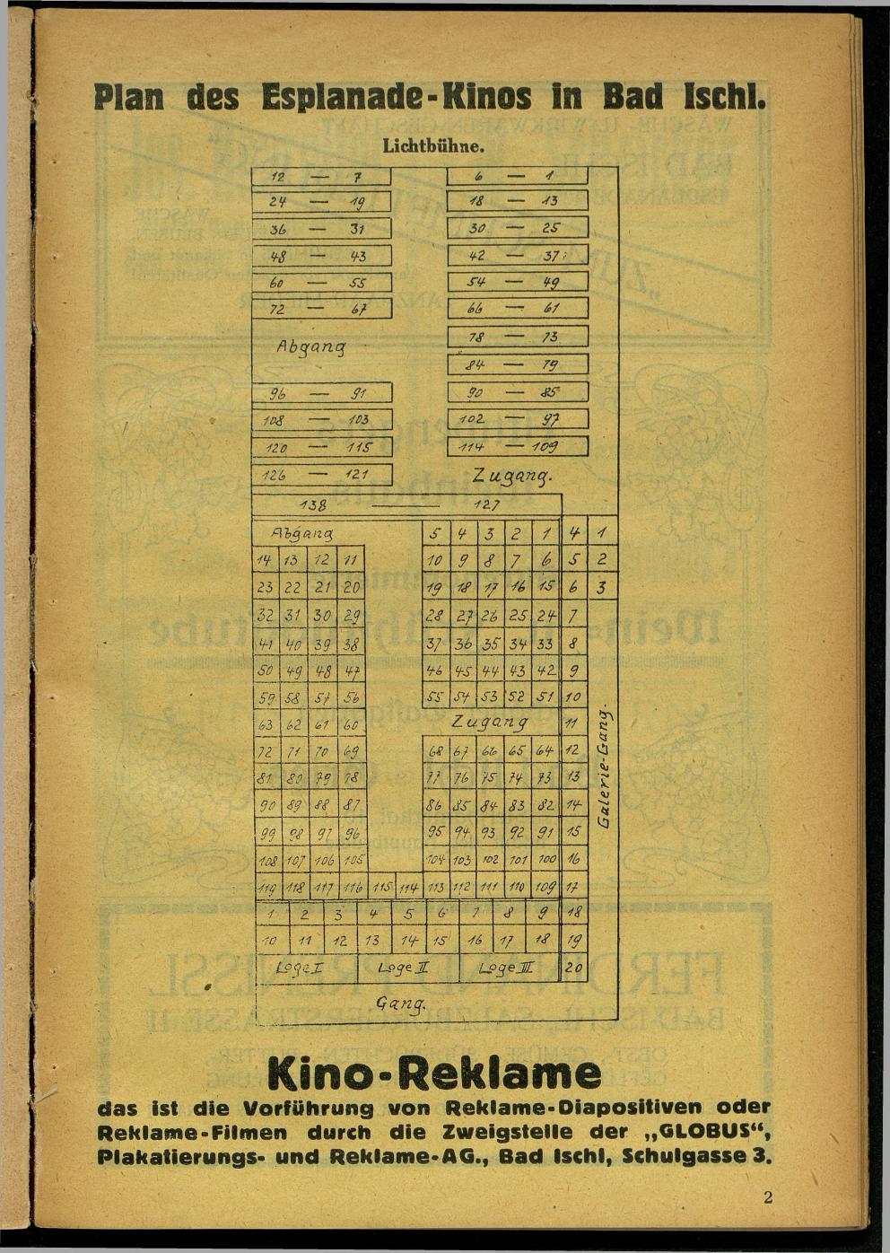 Handels- und Gewerbe-Adressbuch nebst Häuser-Verzeichnis der Kurortsgemeinde Bad Ischl 1925 - Seite 45