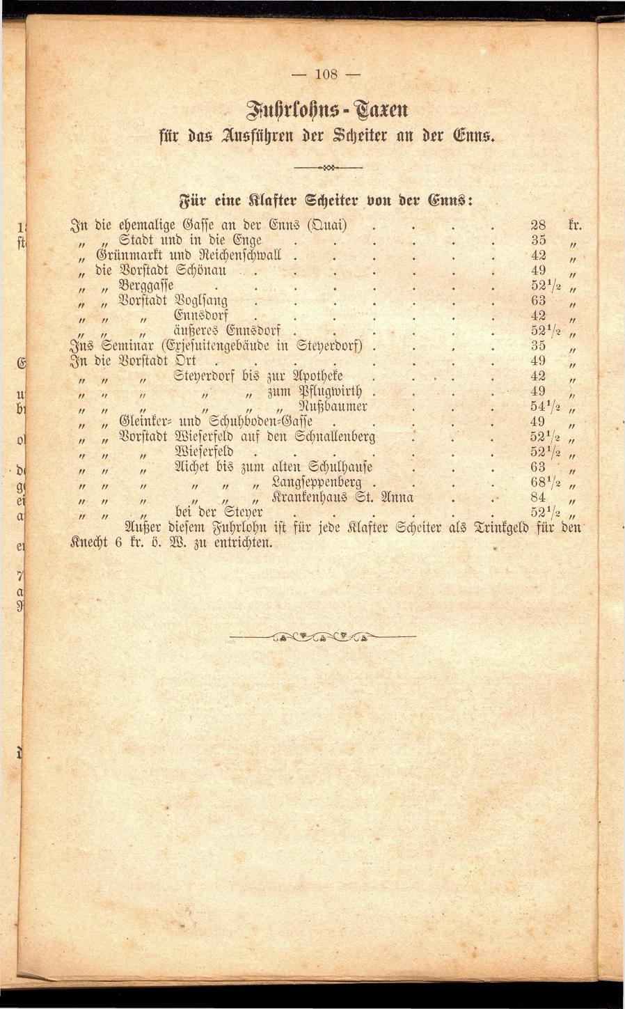 Stadt Steyer. Verzeichniss der Häuser und Besitzer 1866 - Seite 105