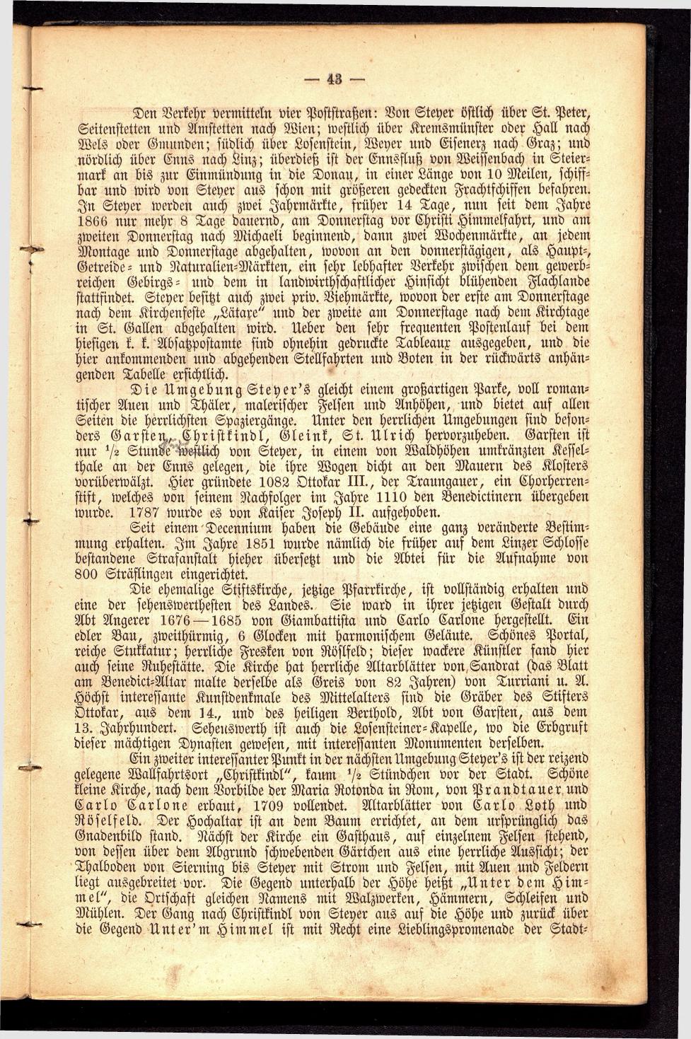 Stadt Steyer. Verzeichniss der Häuser und Besitzer 1866 - Seite 45