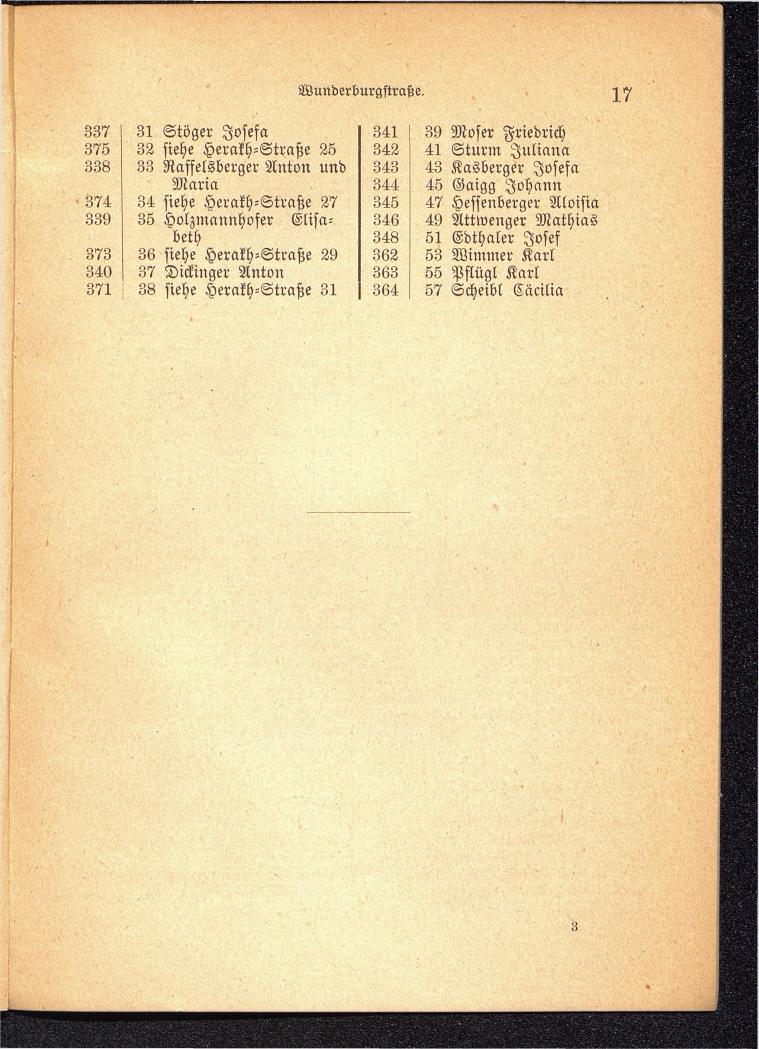 Häuser-Verzeichnis der Stadt Gmunden 1899 - Seite 19