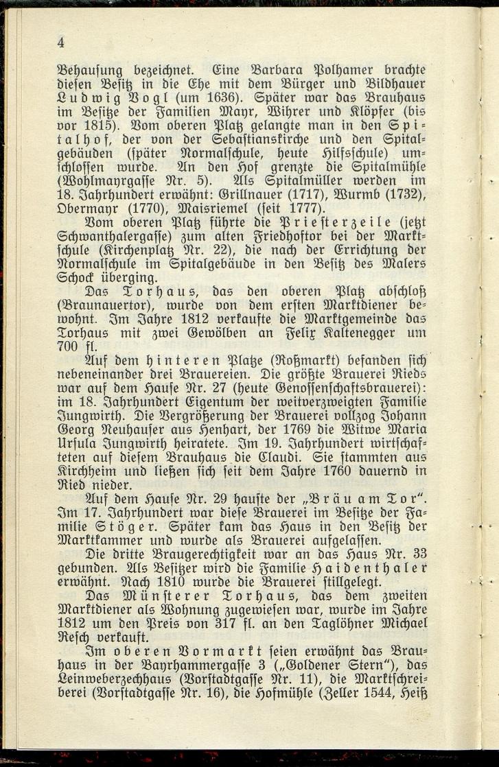 Bürgerbuch des Marktes Ried im Innkreis (Bis 1600) - Seite 12