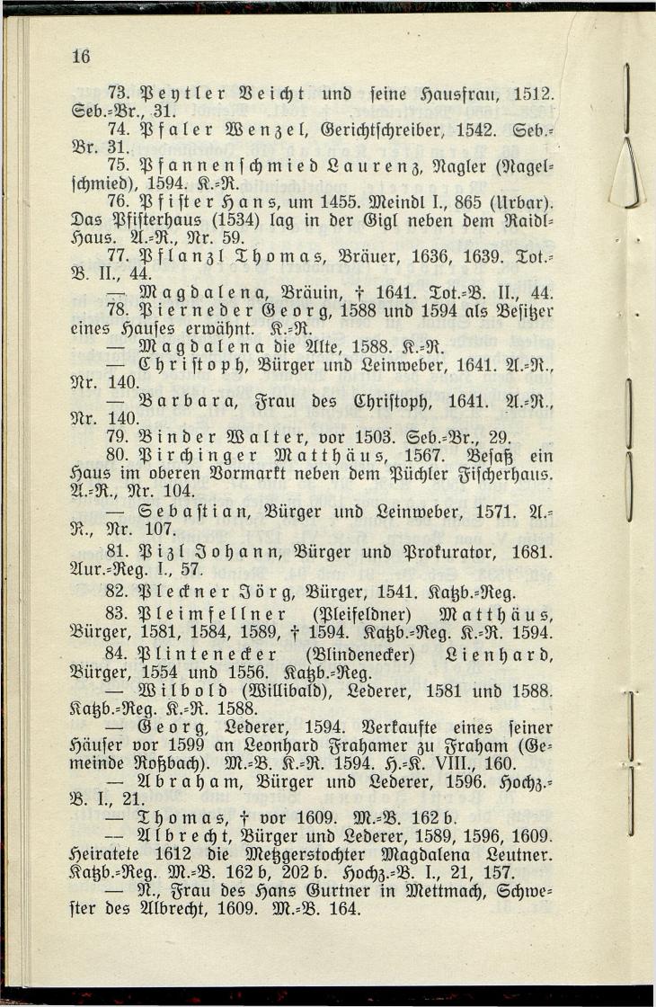Bürgerbuch des Marktes Ried im Innkreis (Bis 1600) - Seite 24