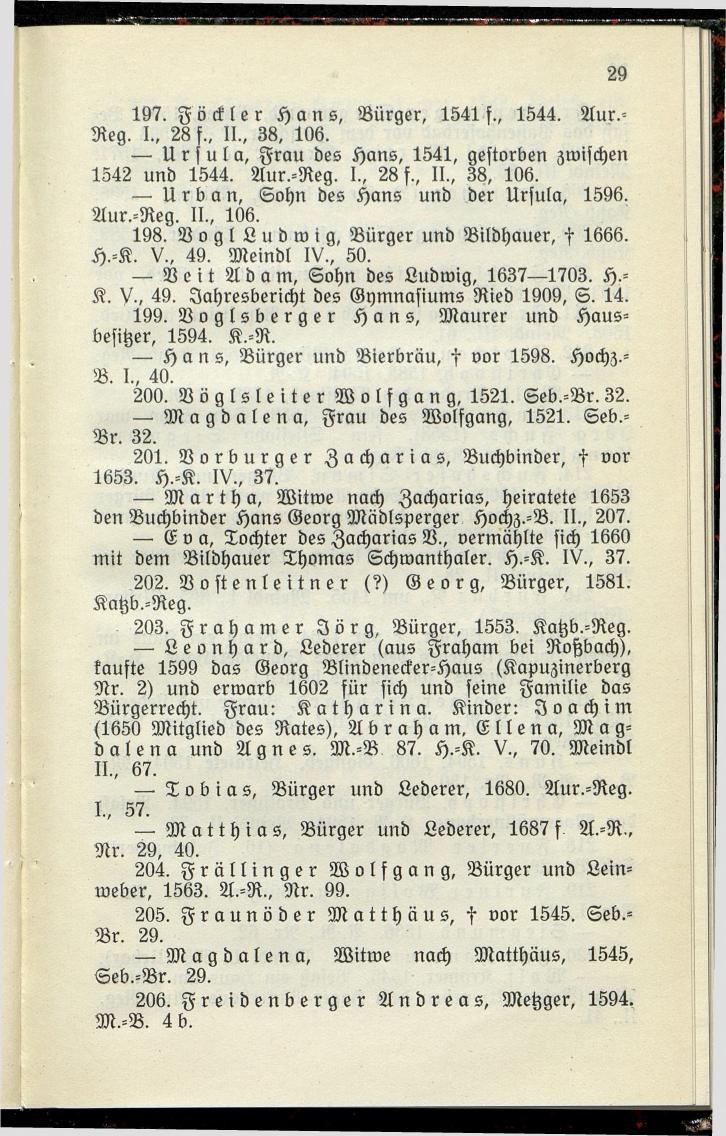 Bürgerbuch des Marktes Ried im Innkreis (Bis 1600) - Seite 37