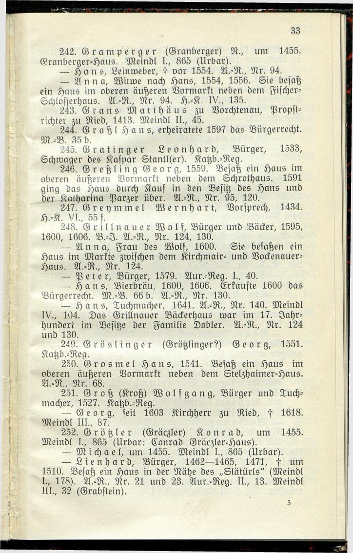 Bürgerbuch des Marktes Ried im Innkreis (Bis 1600) - Seite 41