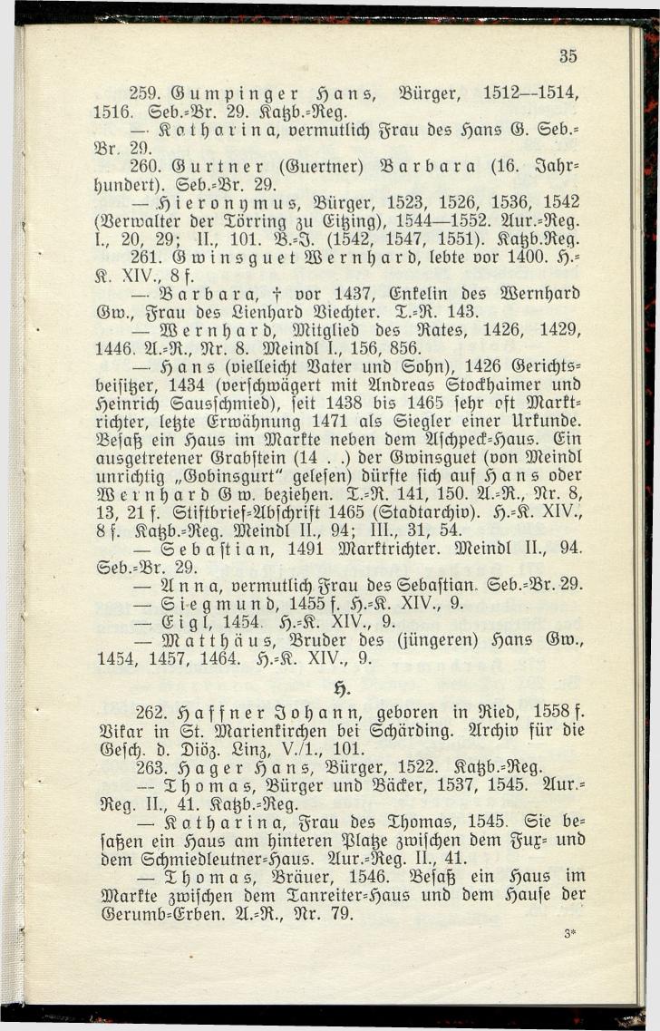 Bürgerbuch des Marktes Ried im Innkreis (Bis 1600) - Seite 43