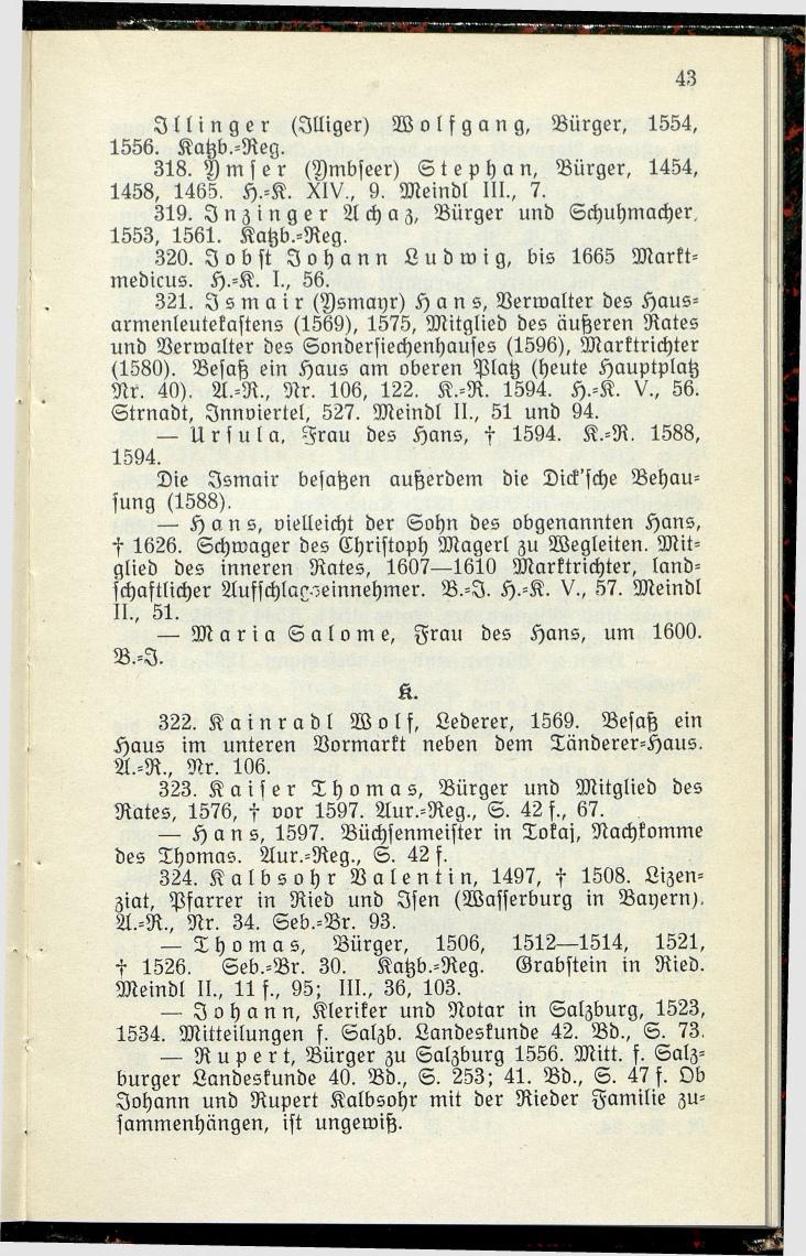 Bürgerbuch des Marktes Ried im Innkreis (Bis 1600) - Seite 51