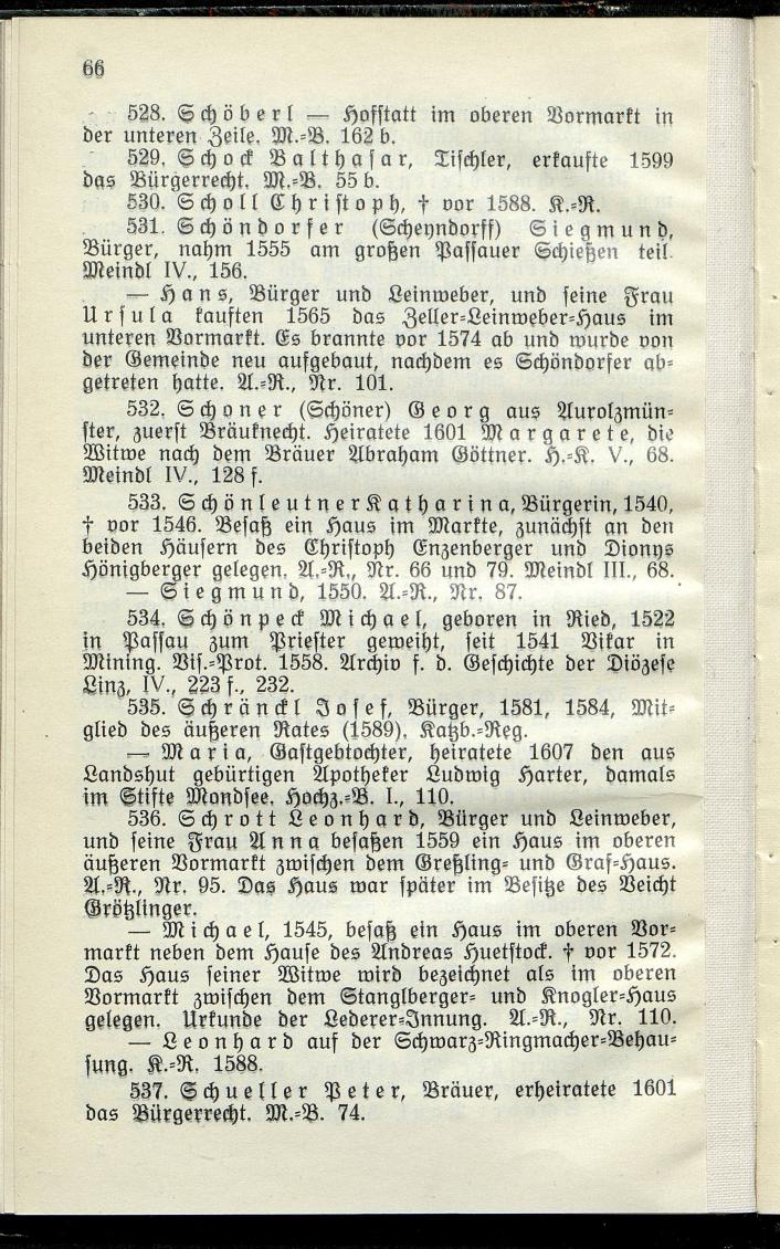 Bürgerbuch des Marktes Ried im Innkreis (Bis 1600) - Seite 74