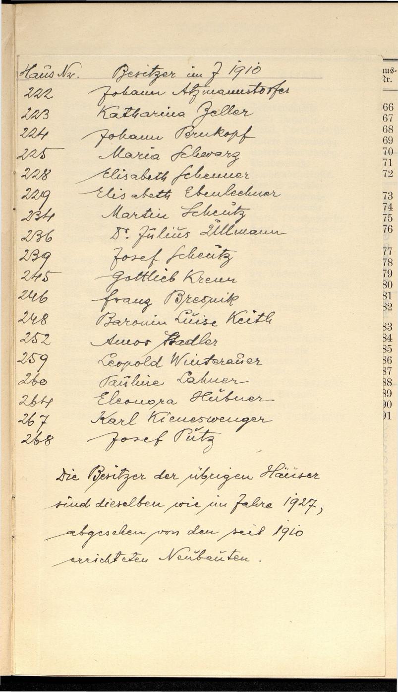 Häuser-Verzeichnis der Gemeinde Goisern nach dem Stande von Juli 1927 - Seite 15