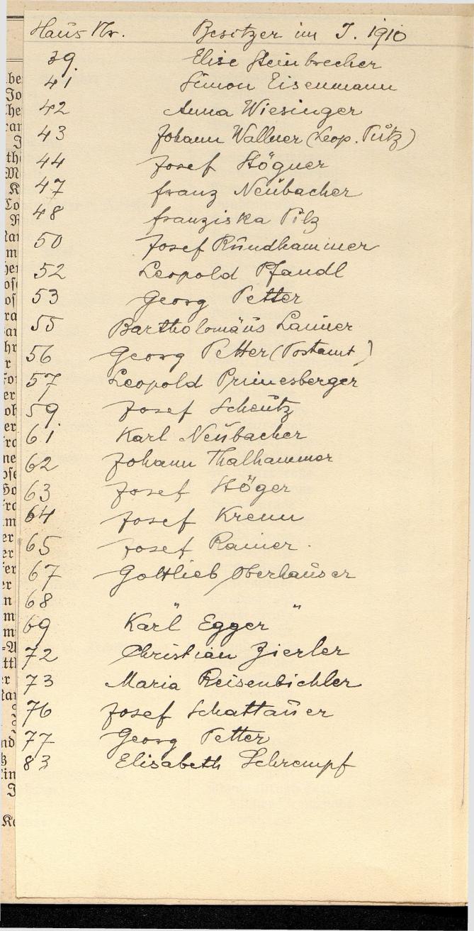 Häuser-Verzeichnis der Gemeinde Goisern nach dem Stande von Juli 1927 - Seite 7