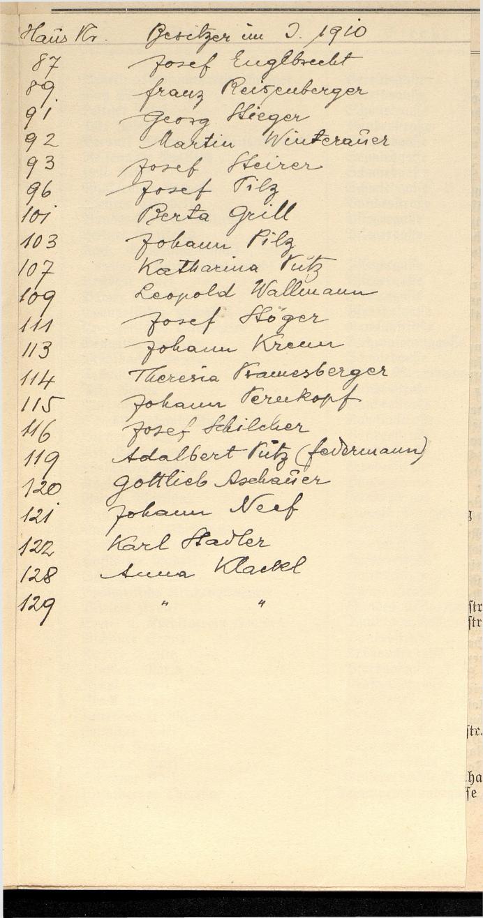 Häuser-Verzeichnis der Gemeinde Goisern nach dem Stande von Juli 1927 - Seite 8