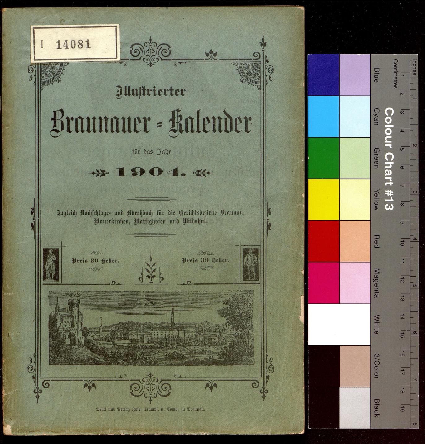 Illustrierter Braunauer-Kalender für das Jahr 1904 - Seite 1