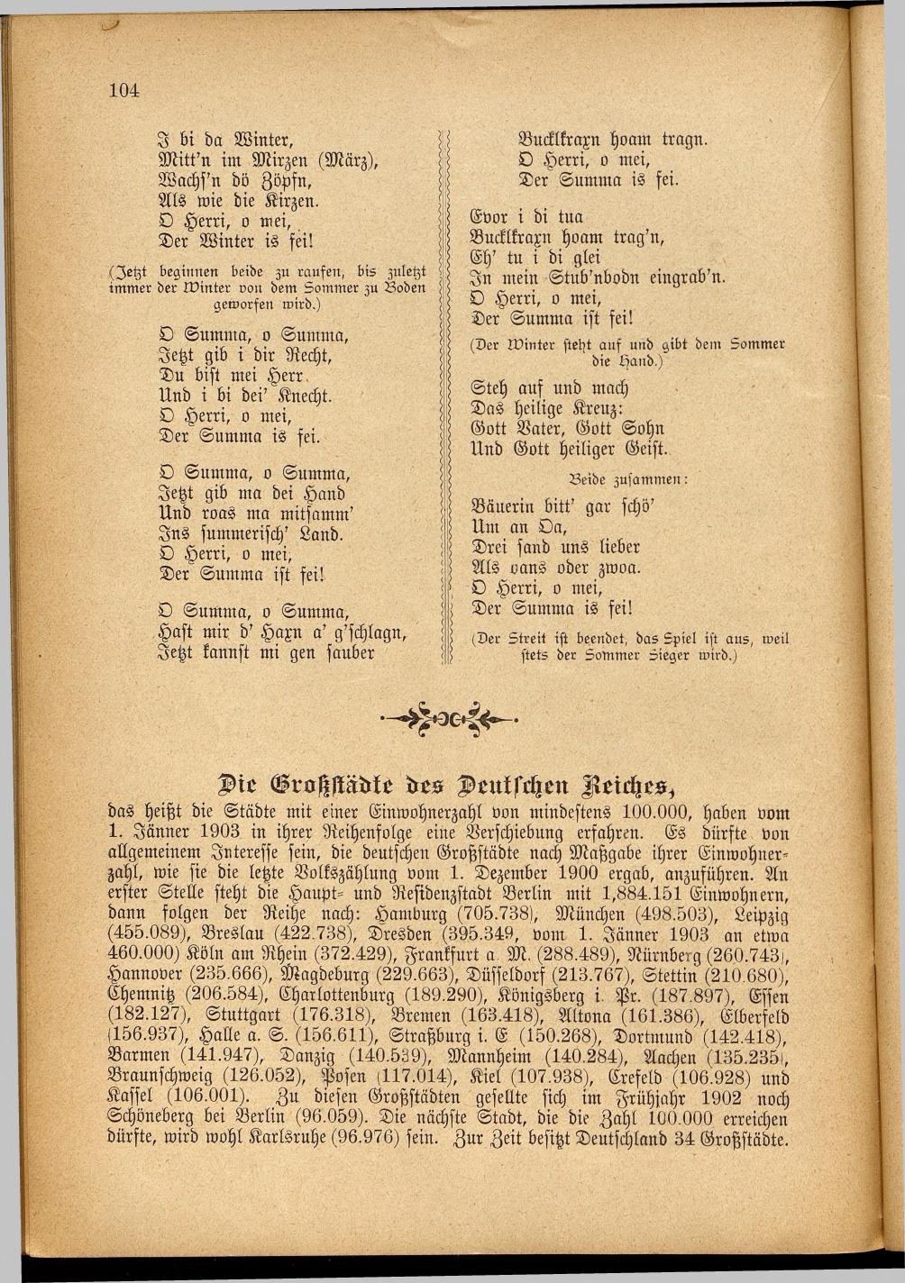 Illustrierter Braunauer-Kalender für das Jahr 1904 - Page 108