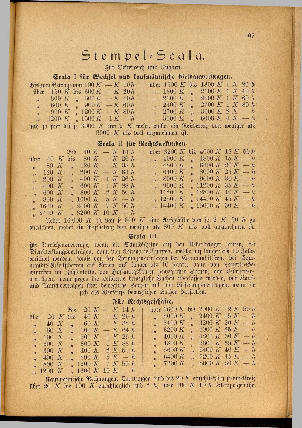 Illustrierter Braunauer-Kalender für das Jahr 1904 - Page 111