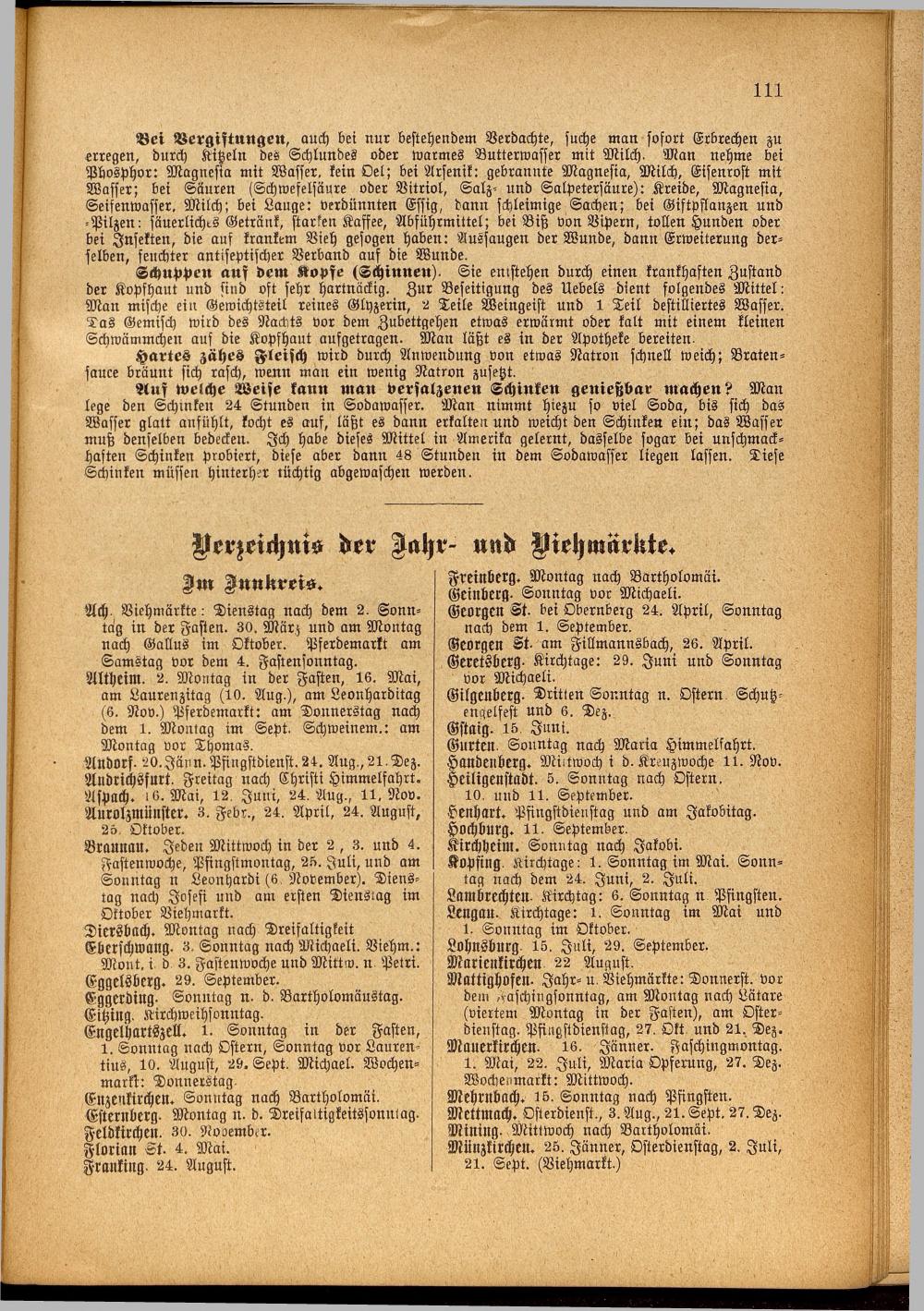 Illustrierter Braunauer-Kalender für das Jahr 1904 - Page 115