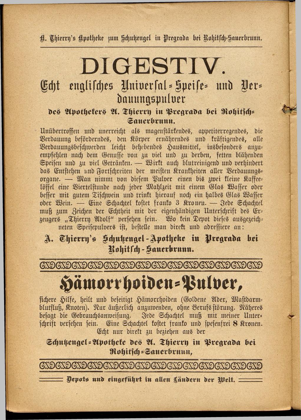 Illustrierter Braunauer-Kalender für das Jahr 1904 - Seite 136