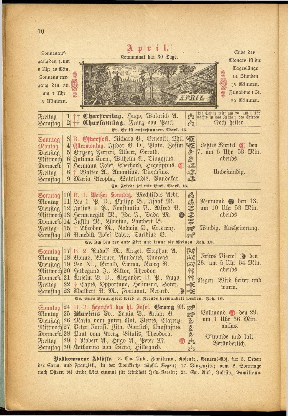 Illustrierter Braunauer-Kalender für das Jahr 1904 - Page 14