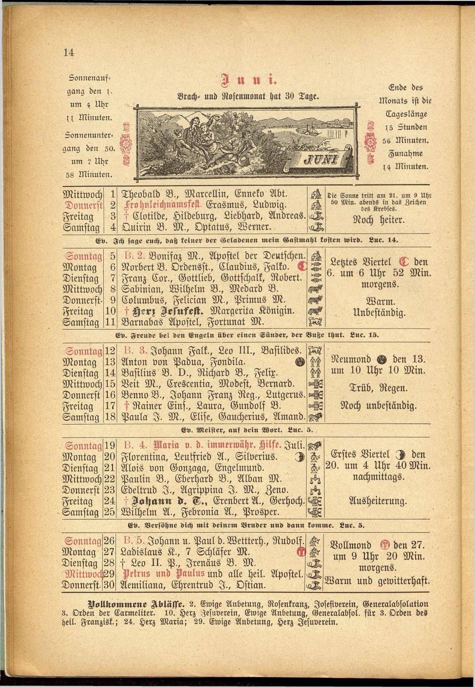 Illustrierter Braunauer-Kalender für das Jahr 1904 - Page 18