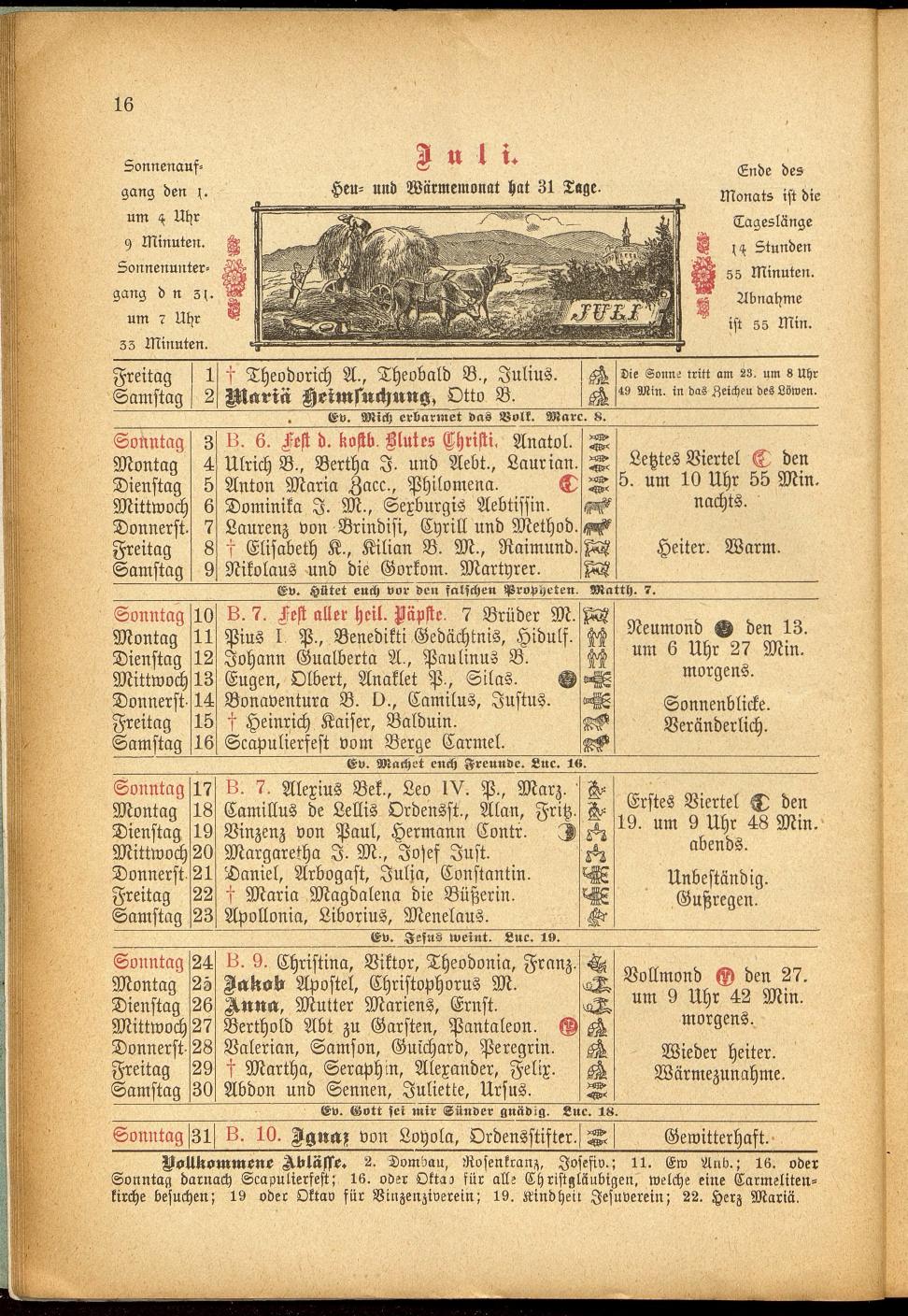 Illustrierter Braunauer-Kalender für das Jahr 1904 - Seite 20