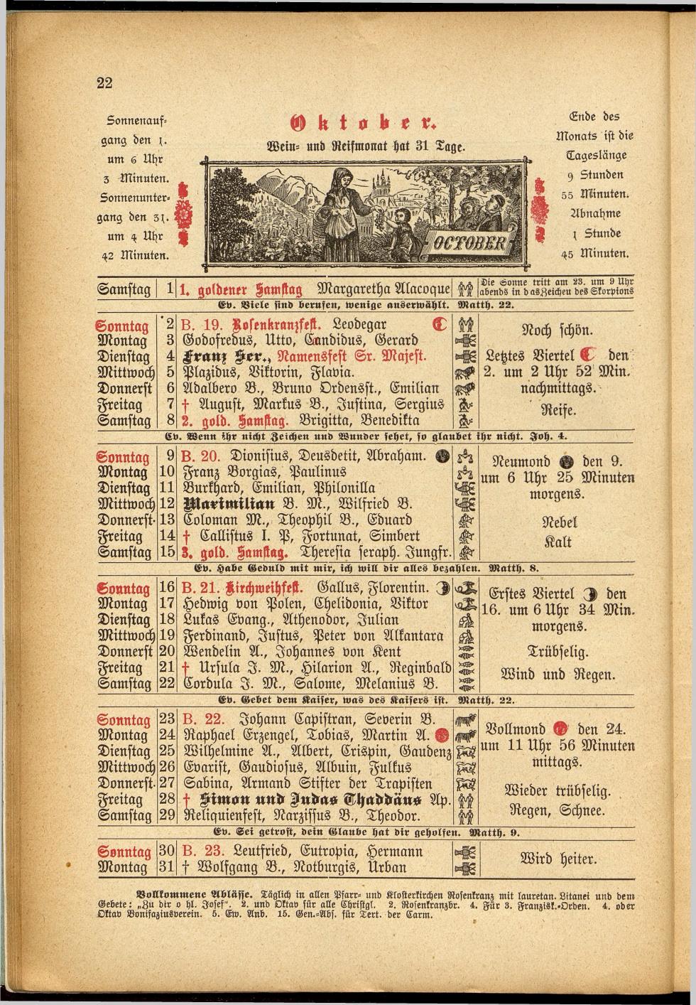 Illustrierter Braunauer-Kalender für das Jahr 1904 - Seite 26