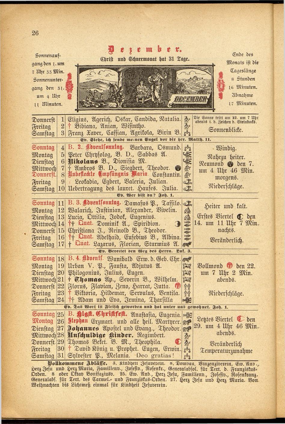 Illustrierter Braunauer-Kalender für das Jahr 1904 - Seite 30