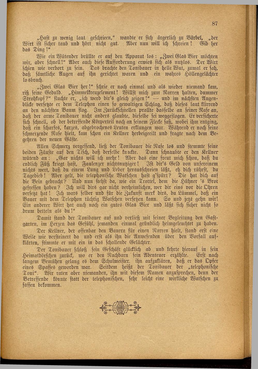 Illustrierter Braunauer-Kalender für das Jahr 1904 - Seite 91