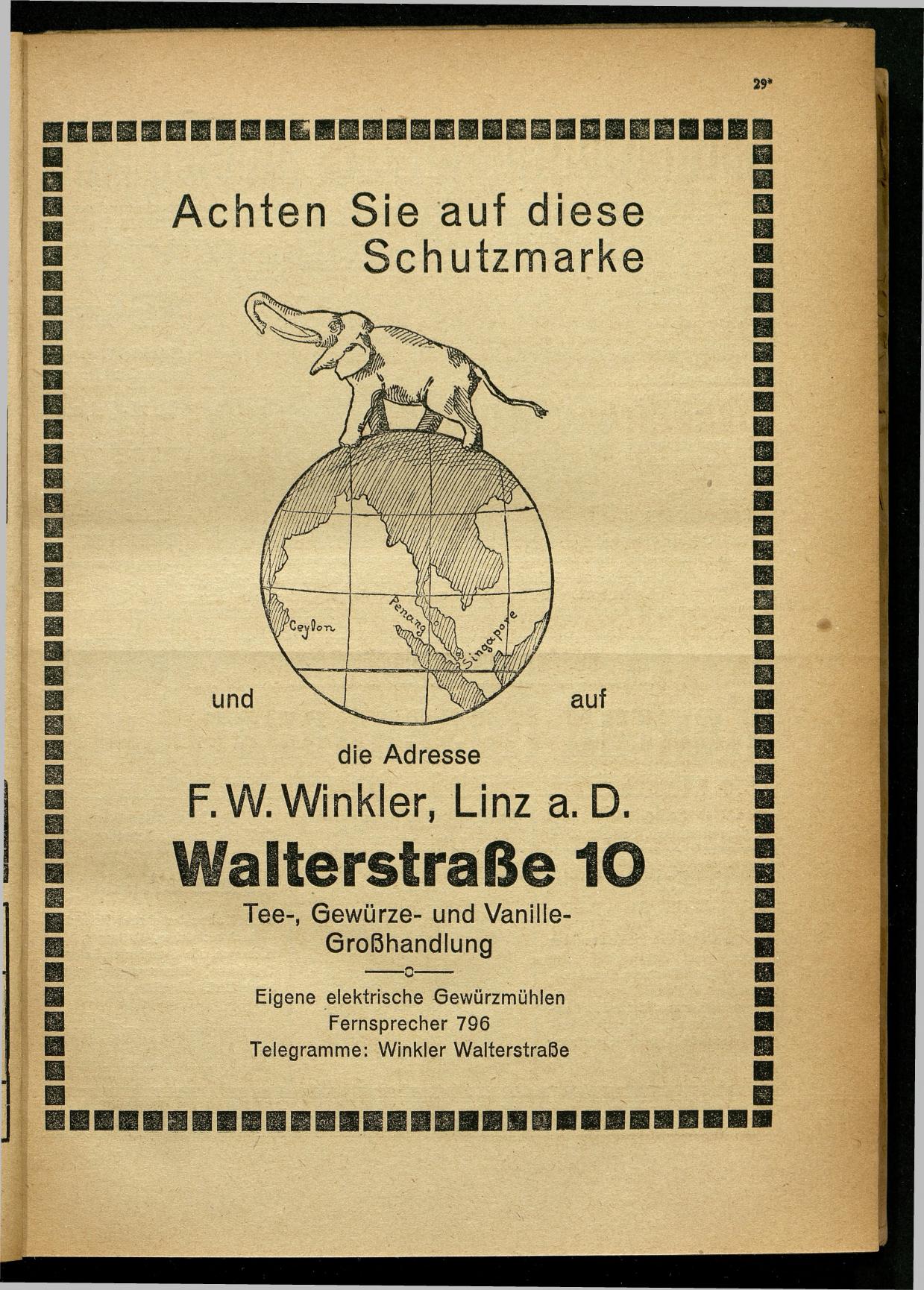 Handels- und Gewerbe-Adreßbuch von Oberösterreich 1923 - Page 31