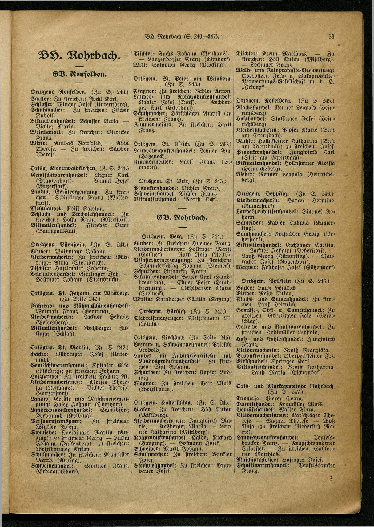 Handels- und Gewerbe-Adreßbuch von Oberösterreich 1923 - Seite 606
