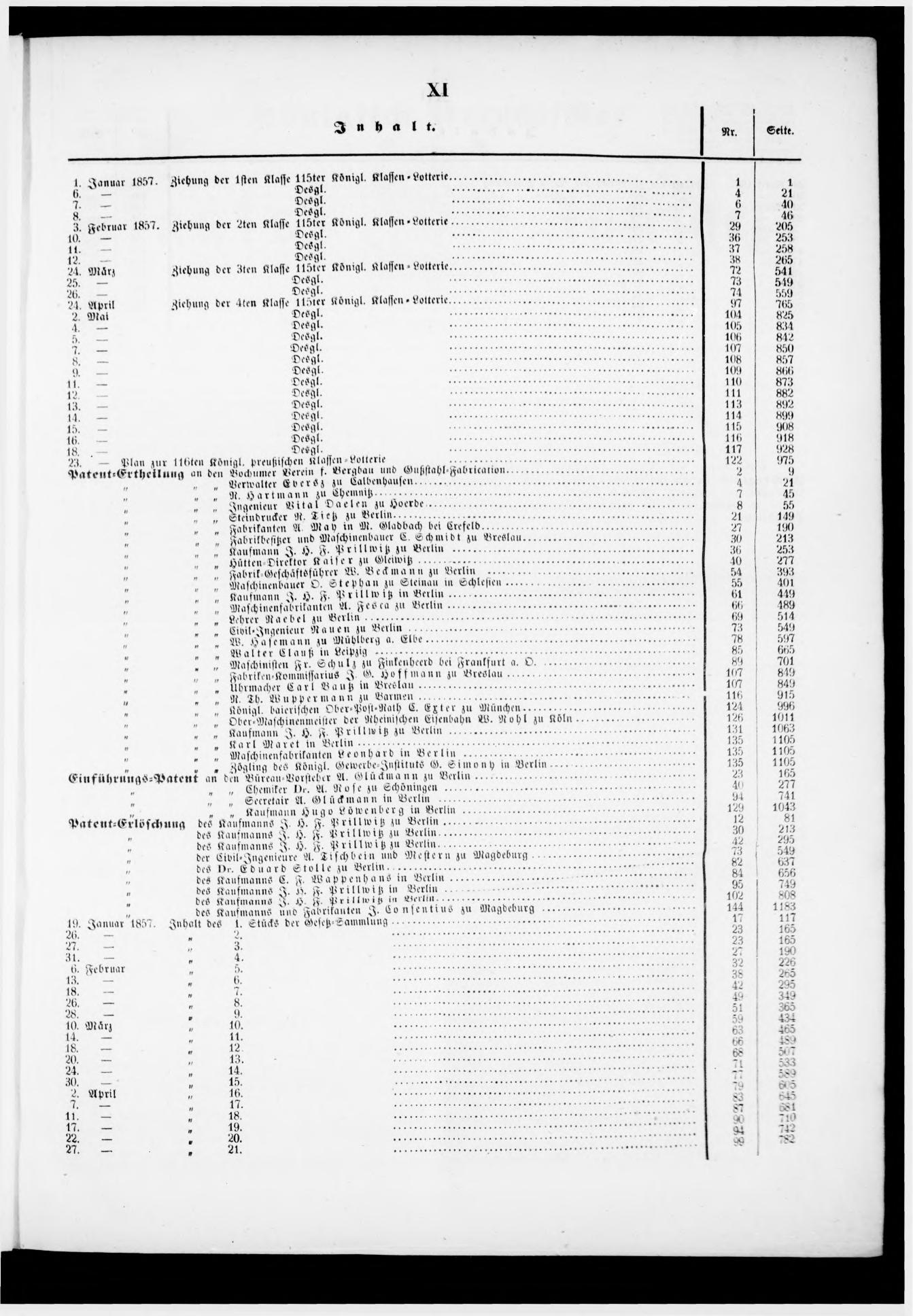 Königlich Preußischer Staats-Anzeiger Nr. 1 vom 01.01.1857 - Seite 12