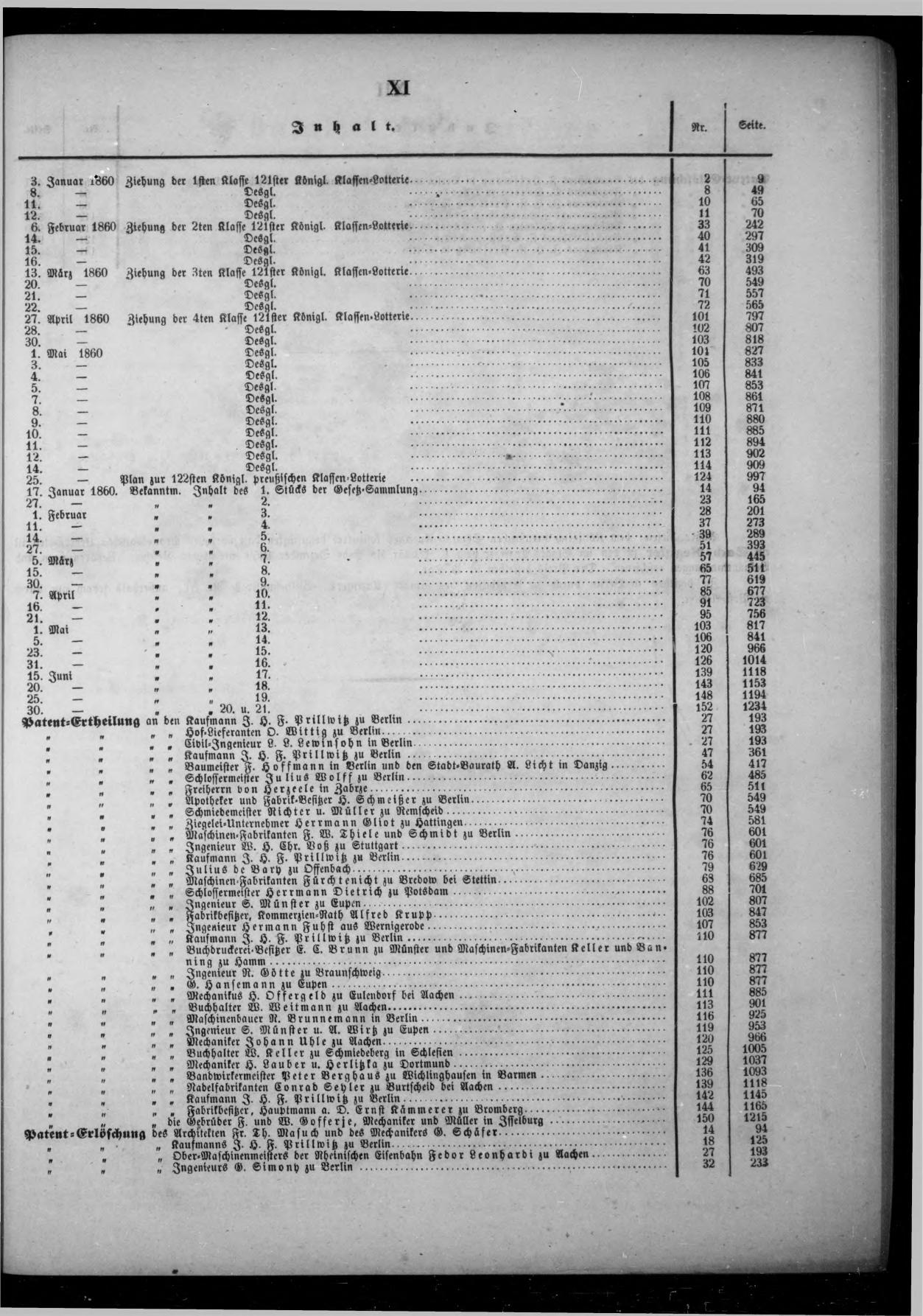 Königlich Preußischer Staats-Anzeiger Nr. 1 vom 01.01.1860 - Seite 10