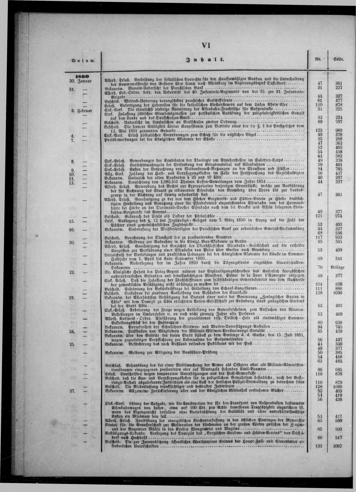 Königlich Preußischer Staats-Anzeiger Nr. 1 vom 01.01.1860 - Page 5