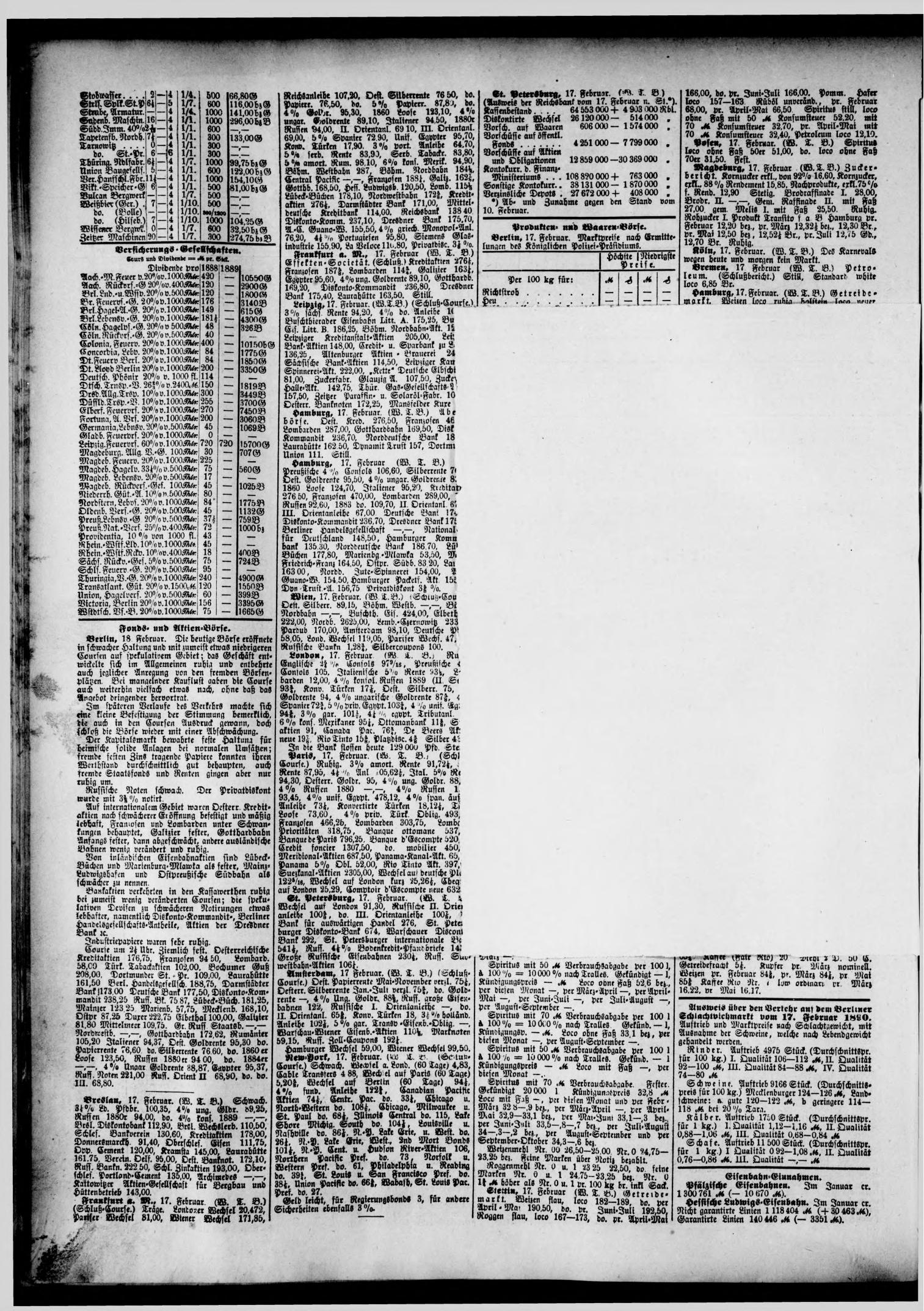 Deutscher Reichs-Anzeiger und Königlich Preußischer Staats-Anzeiger Nr. 45 vom 18.02.1890 - Page 6