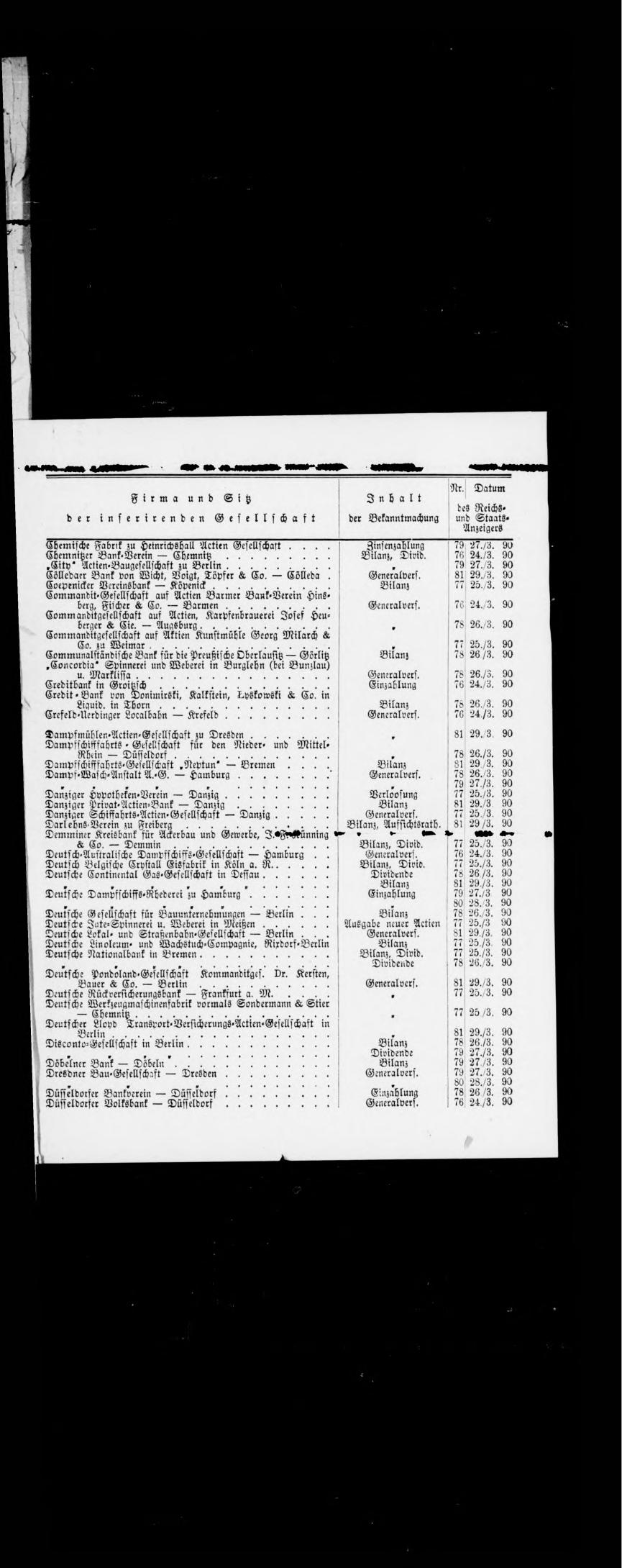 Deutscher Reichs-Anzeiger und Königlich Preußischer Staats-Anzeiger Nr. 85 vom 03.04.1890 - Page 3