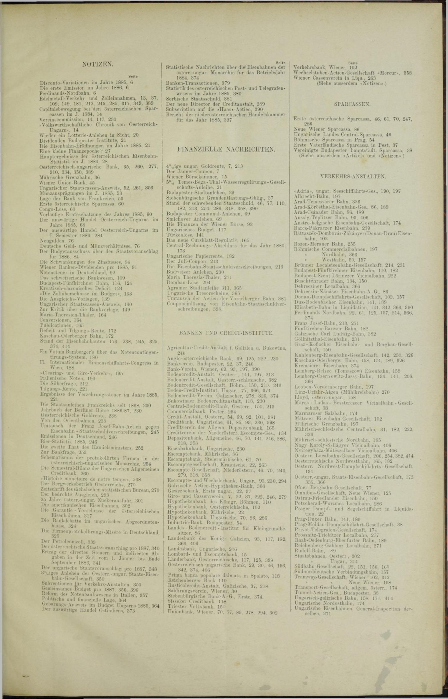 Der Tresor 07.01.1886 - Seite 11